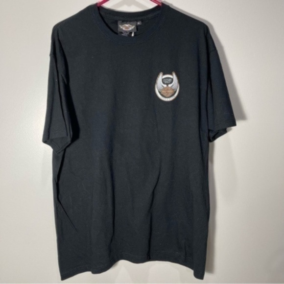 105 Years Black Diamond Harley-Davidson T-Shirt (2008) Top 
Size XL color Black - Picture 6 of 10